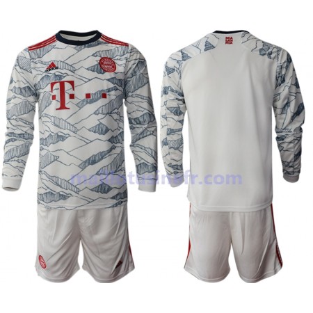 Maillot de Foot Bayern Munich Troisième 2021-22 Manches Longues - Enfant